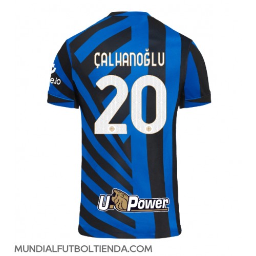 Camiseta Inter Milan Hakan Calhanoglu #20 Primera Equipación Replica 2024-25 mangas cortas